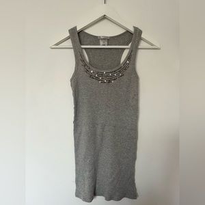 Y2K GREY TANK